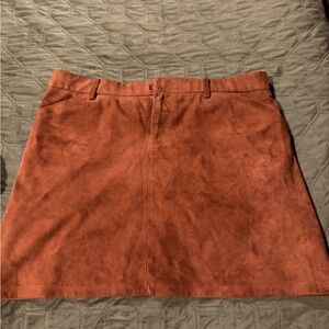 Black Label Ralph Lauren Suede Shirt 12